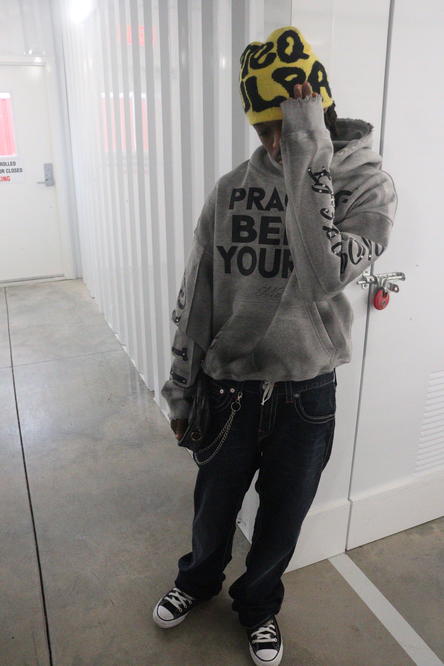 PRACTICE BEING YOURSELF HOODIE