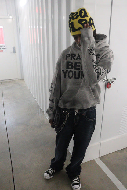 PRACTICE BEING YOURSELF HOODIE